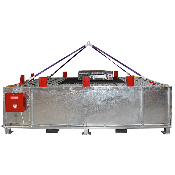 SEDA高壓電池拆卸工作平台(含冷卻水槽)